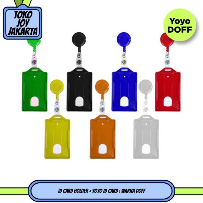 

Paket Yoyo name tag dan card case card holder