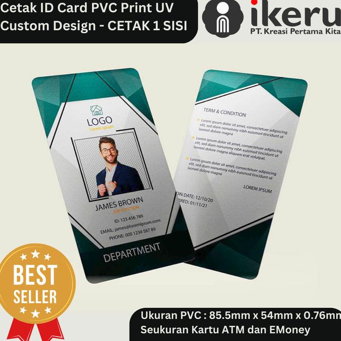 

Cetak ID Card PVC UV Print