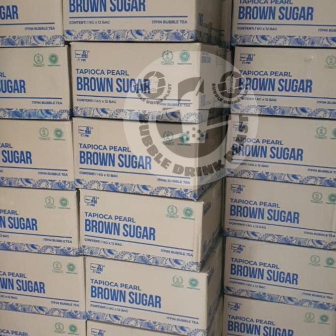 

Baru BOBA PEARl/Tapioca Pearl IT PIN / Bubble Pearl/TOPPING 12KG/DUS