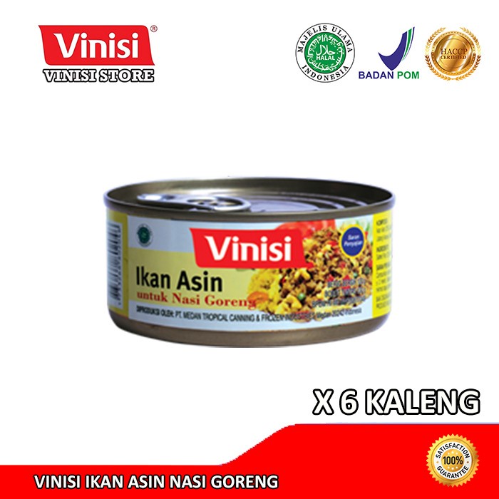 

Paket 5 Kaleng Vinisi Ikan Asin Nasi Goreng 120 Gr