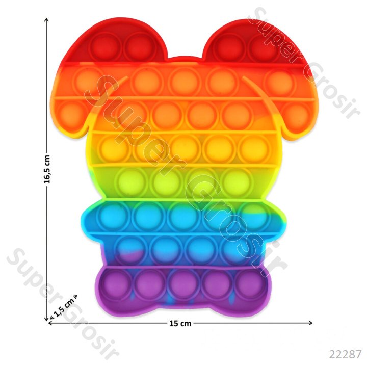 Mainan Anak Pop It Kelinci Telinga Panjang