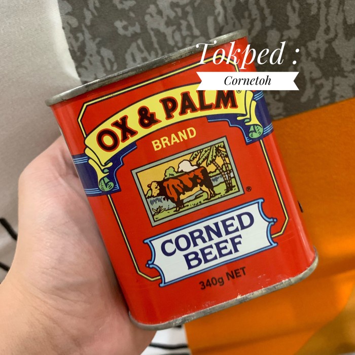 

KORNET SAPI Ox n Palm 340gr - Ready Stock