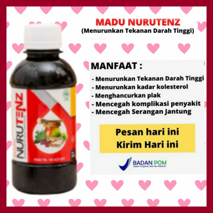 

Madu Nurutenz madu penurun Hipertensi DarahTinggi Stroke