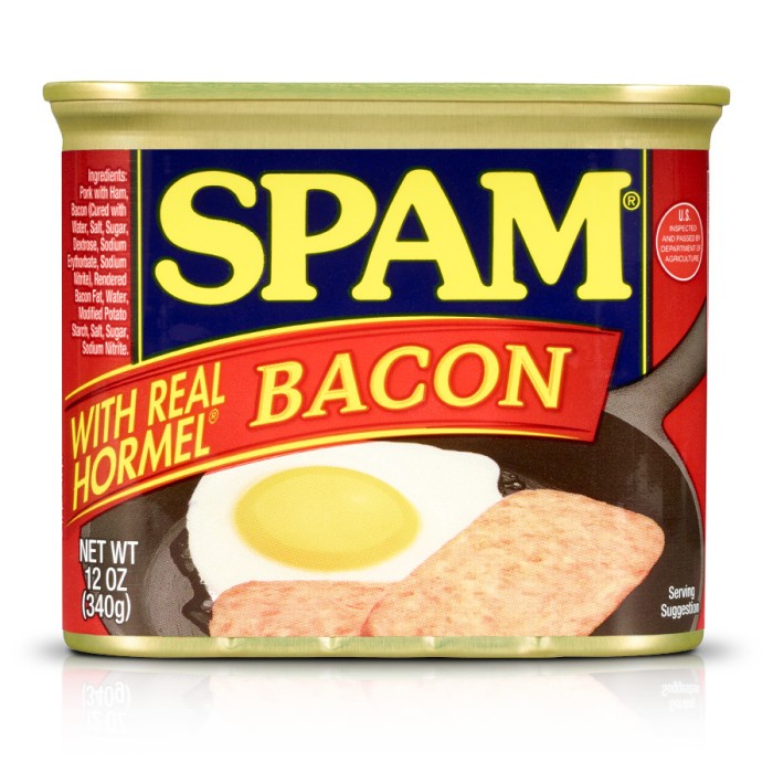 

Spam bacon 340 gr/ spam bacon 340 g/ spam hormel bacon