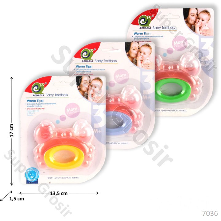 Gigitan Bayi Kepiting Aobaoli Baby Teethers