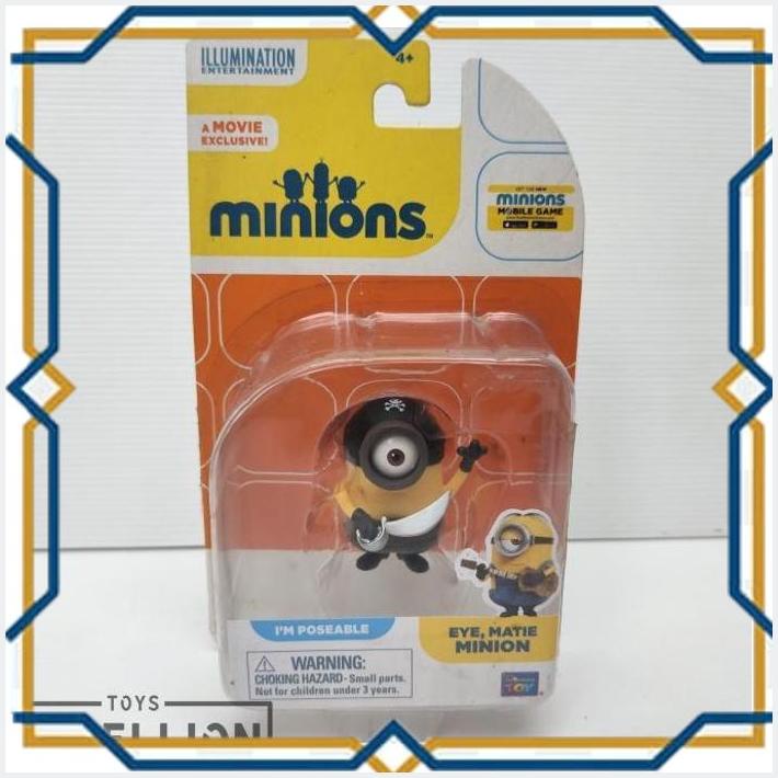 [FMS] Thinkway Toys Minions EYE, MATIE MINION Action Figure