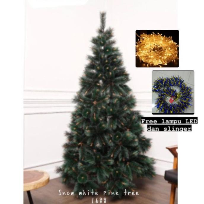POHON NATAL SNOW WHITE PINE TREE 3FT/90CM JD1688