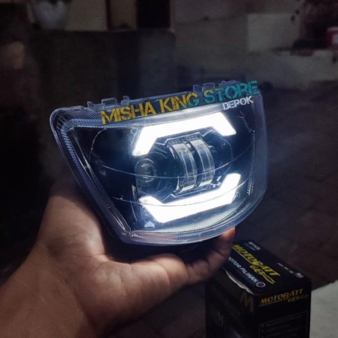 Lampu daymaker fizr f1zr 4 lensa jauh dekat