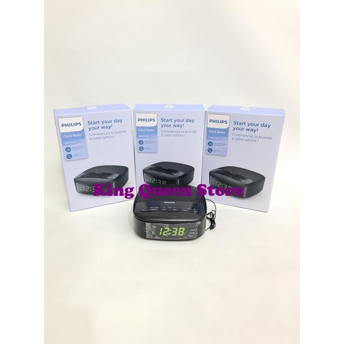 Jam Radio Digital Philips TAR3205 Clock Radio Philips TAR3205