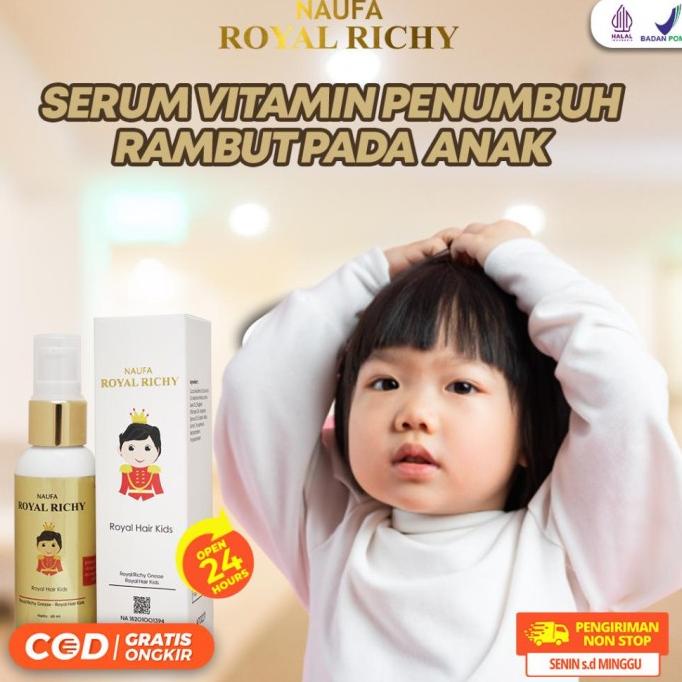 NAUFA ROYAL RICHY - SERUM PELEBAT PELEMBAB PEWANGI RAMBUT BAYI VITAMIN GIASARI5