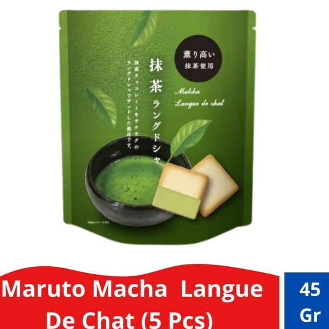 

Maruto Macha Langue De Chat/Biskuit Lapis Macha Cream 5pcs (45 gr) GTM