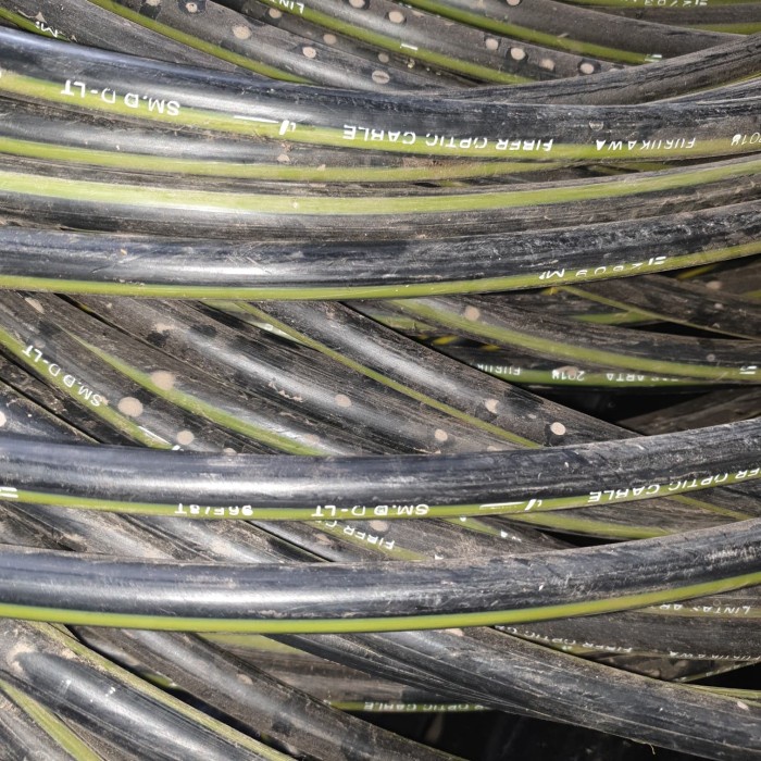 Promo Kabel Fiber Optik Fo Single Mode Kapasitas 96 Core 12 Tube Type Duct