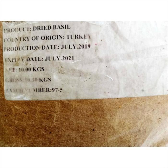 

Basil Leaves / Daun Basil 1 KG Import Turki Retail Best Seller Best Seller