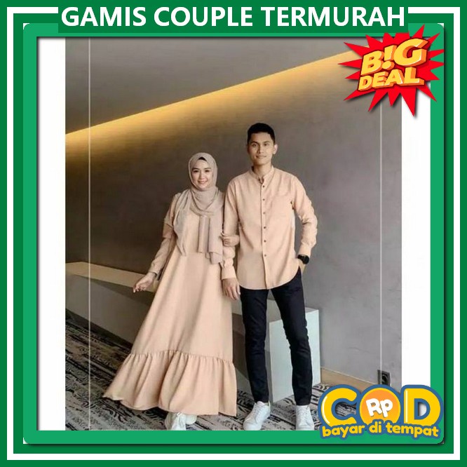 Kapelan Keluarga Lebaran 2024 Capelan Gamisterbaru Copel Cewek Cowok Games Kopelan Eid Couple Sarimb