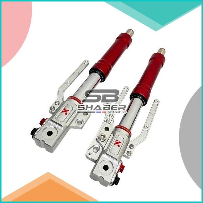 Shock USD KTC Aerox Shock Depan Upside Down KTC Aerox Merah 16novz3 sp