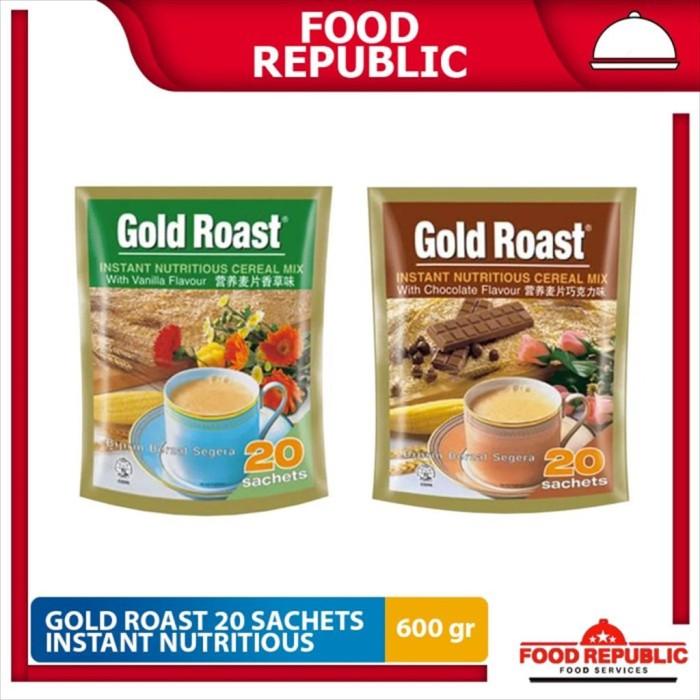 

Gold Roast 20 Sachet Instant Nutritious Cereal Mix Chocolate / Vanilla Best Seller
