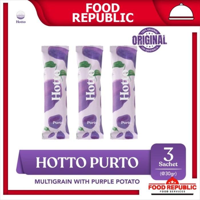 

Hotto Purto 3 Sachet x 30 gr Multigrain Oat With Purple Potato Best Seller