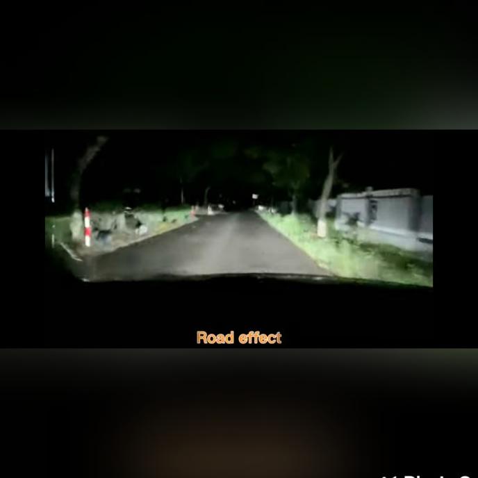 H4 Mini led lens Y7 proyektor lampu utama depan sepasang original