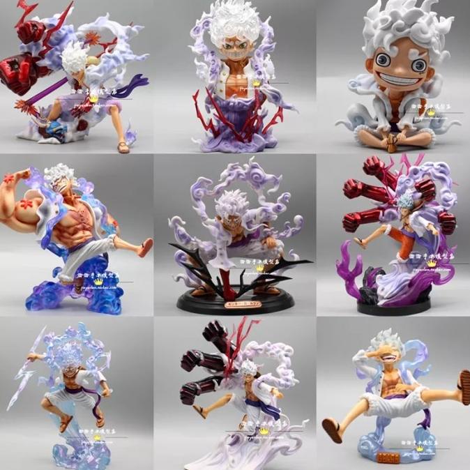 action figure luffy gear 5 anime one piece luffy