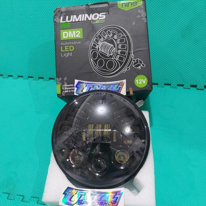 LAMPU DAYMAKER 7 INCH 19 LED GORILLA PNP NINJA SCORPIO TIGER MEGAPRO