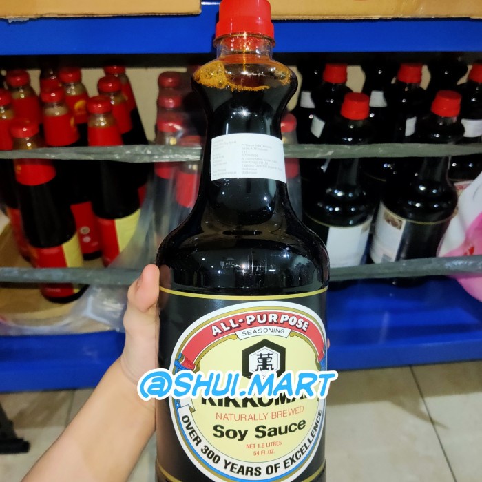 

Kikkoman Kecap Asin Jepang / Shoyu / Soyu - Kikko Man Soy Sauce