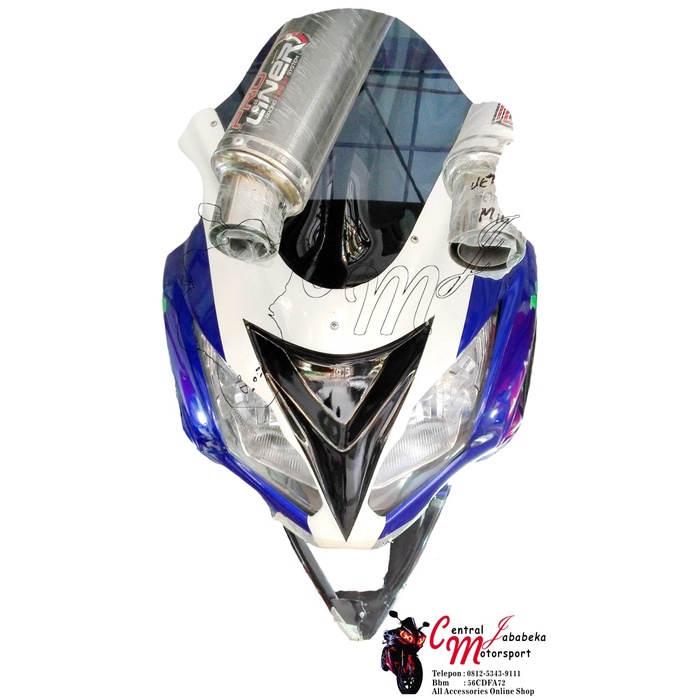 Fairing Model Full Ninja 250 Fi Utk Vixion / Cb / Cbr / Byson / R15 Terlarisss
