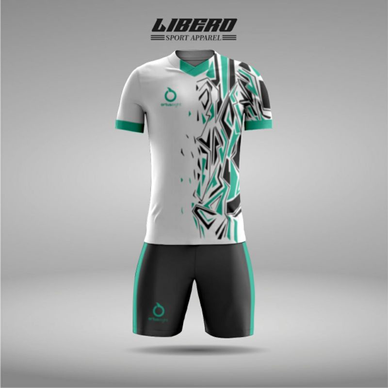 Jersey Futsal Ortuseight  1 Set Baju + Celana Pakain Olahraga Kaos Futsal Setelan Jersey Futsal Ortu
