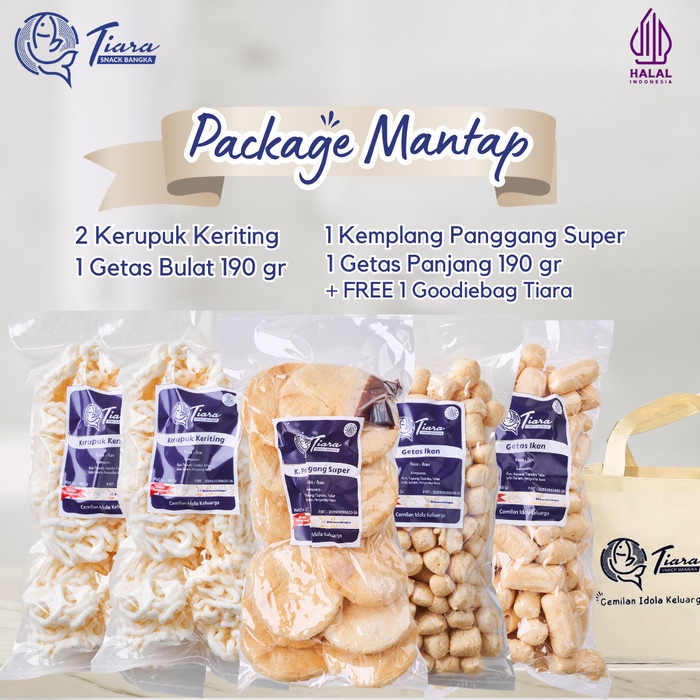 

Kerupuk - Getas Tiara,Getas Panjang Bangka,Kerupuk Ikan,Kemplang Panggang Bangka