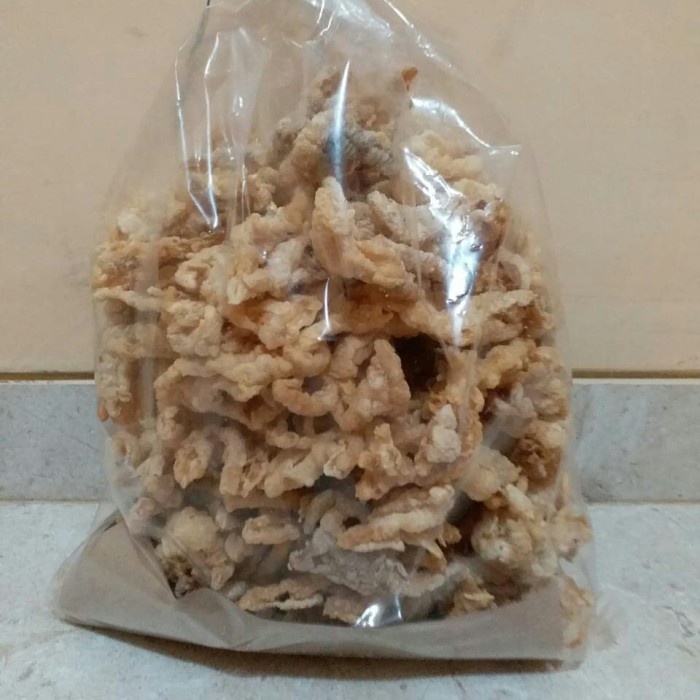 

Keripik - Terbaru Kemasan Sedang Keripik Ceker Ayam Keto, +- 500 Gram ( 1/2 Kg)