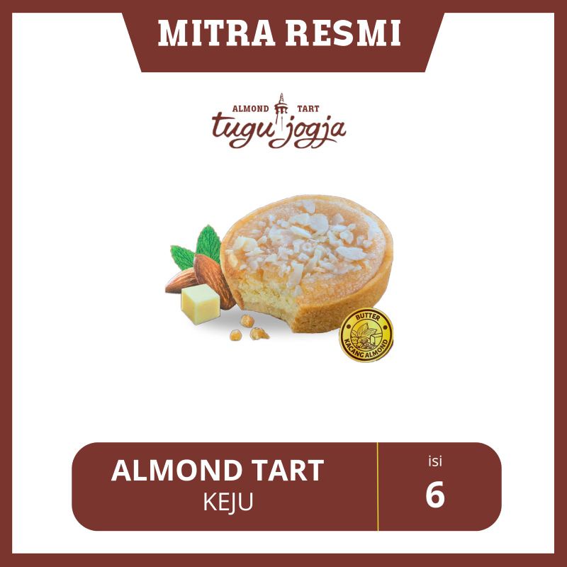 

Almond tart tugu jogja