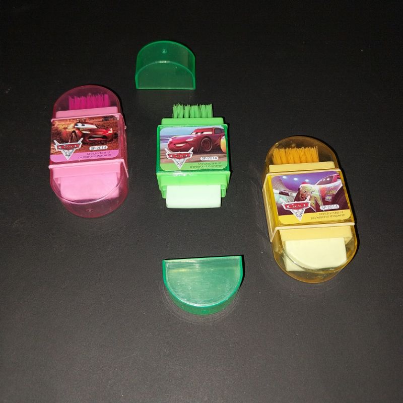 

(1 pcs) Sharpener/Rautan/Orotan 3 in 1 setip sikat