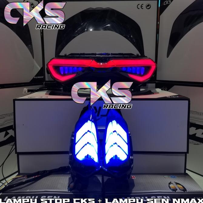 Lampu Stop Belakang Nmax New LED CKS 2020 Plus Lampu Sen Sein Nmax New