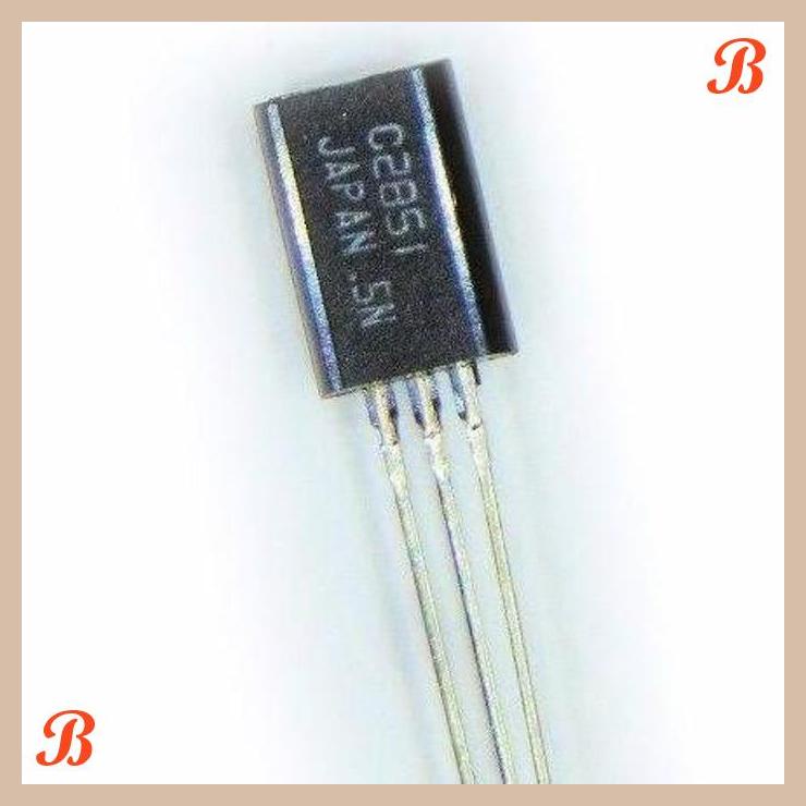 | ES | C2851 C2851R 2SC2851 TRANSISTOR RF AMPLIFIER NPN TO-92L JAPAN