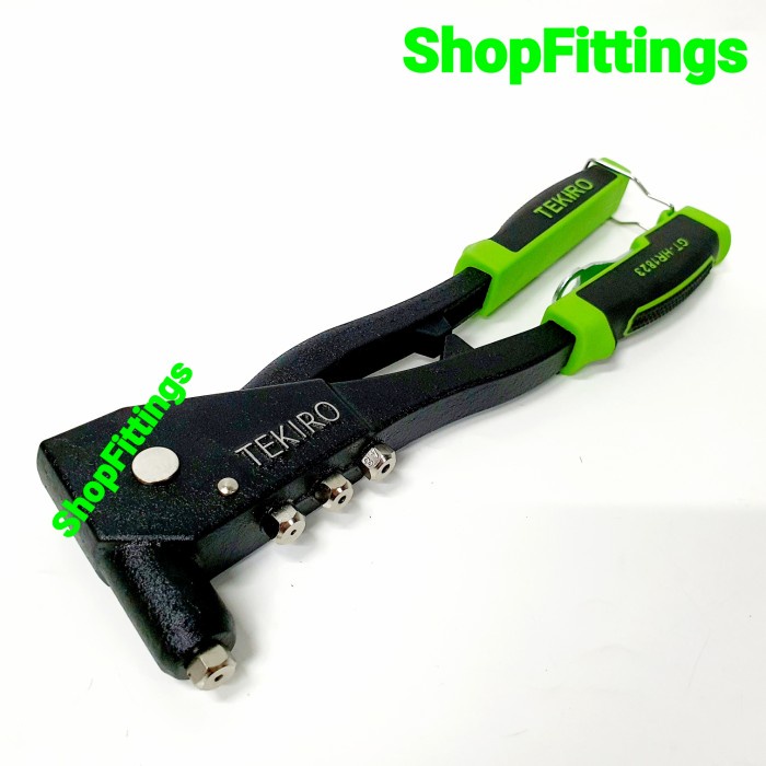 Tekiro Tang Rivet Gun Hand Riveter Alumunium Metal Heavy Duty Hr 1231