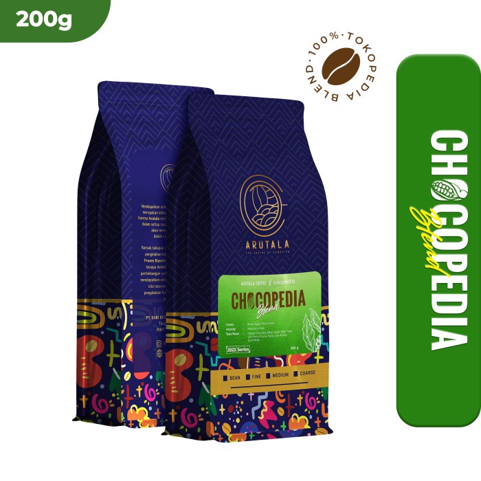 

Arutala X Tokopedia Blend Untuk Kopi Susu 200 Gram
