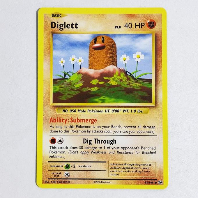 Diglett 55/108 - XY: Evolutions Pokemon Card TCG