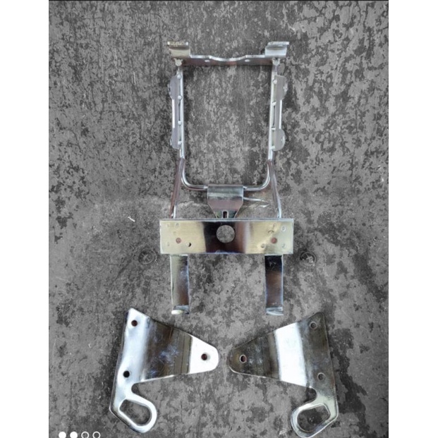 BRAKET BREAKET LAMPU NINJA R NINJA SS DUDUKAN PLAT NOMOR DUDUKAN LAMPU NINJA R NINJA SS