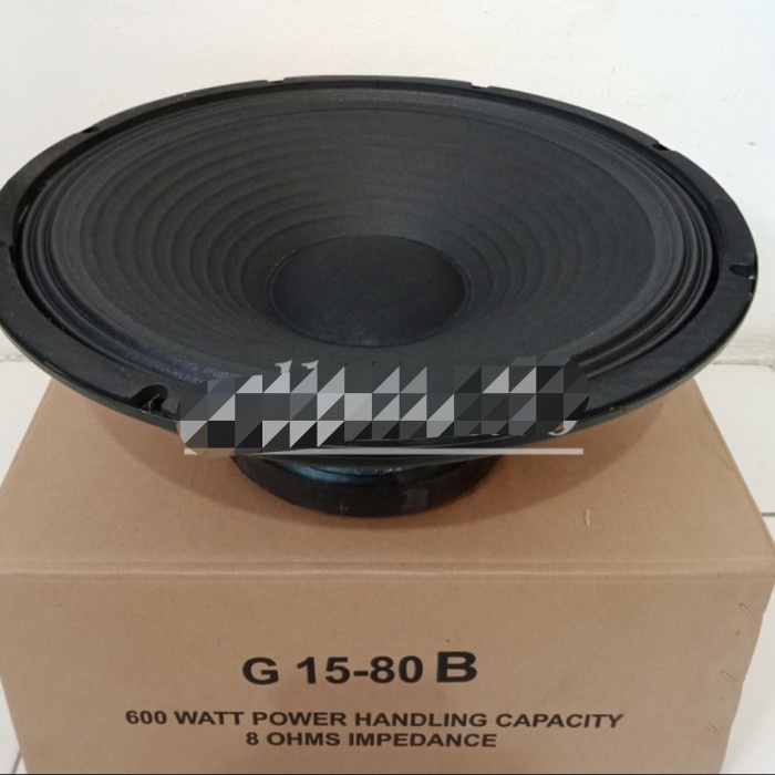 ✅Sale Speaker Subwoofer Sub Woofer 15Inch 15 Inch Celection 600W G 15 80 B Terbaru