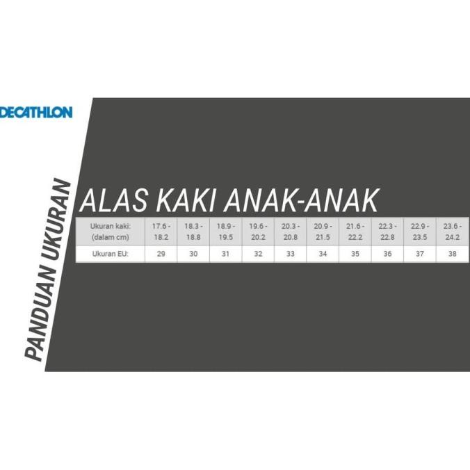 Decathlon Quechua Kaus Kaki Panjang Anak Arpenaz 50 Isi 2 - 8493520 Pengiriman Cepat