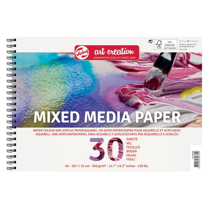 

Terbaru Talens Art Creation Mixed Media Paper A4 29.7X21Cm Promo Terlaris