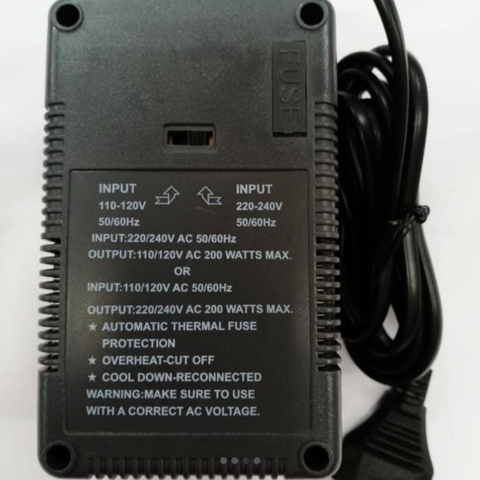 Internasional Dual Voltage Ac Converter Sanfix Sc 200 / Sc200 / Sc-200