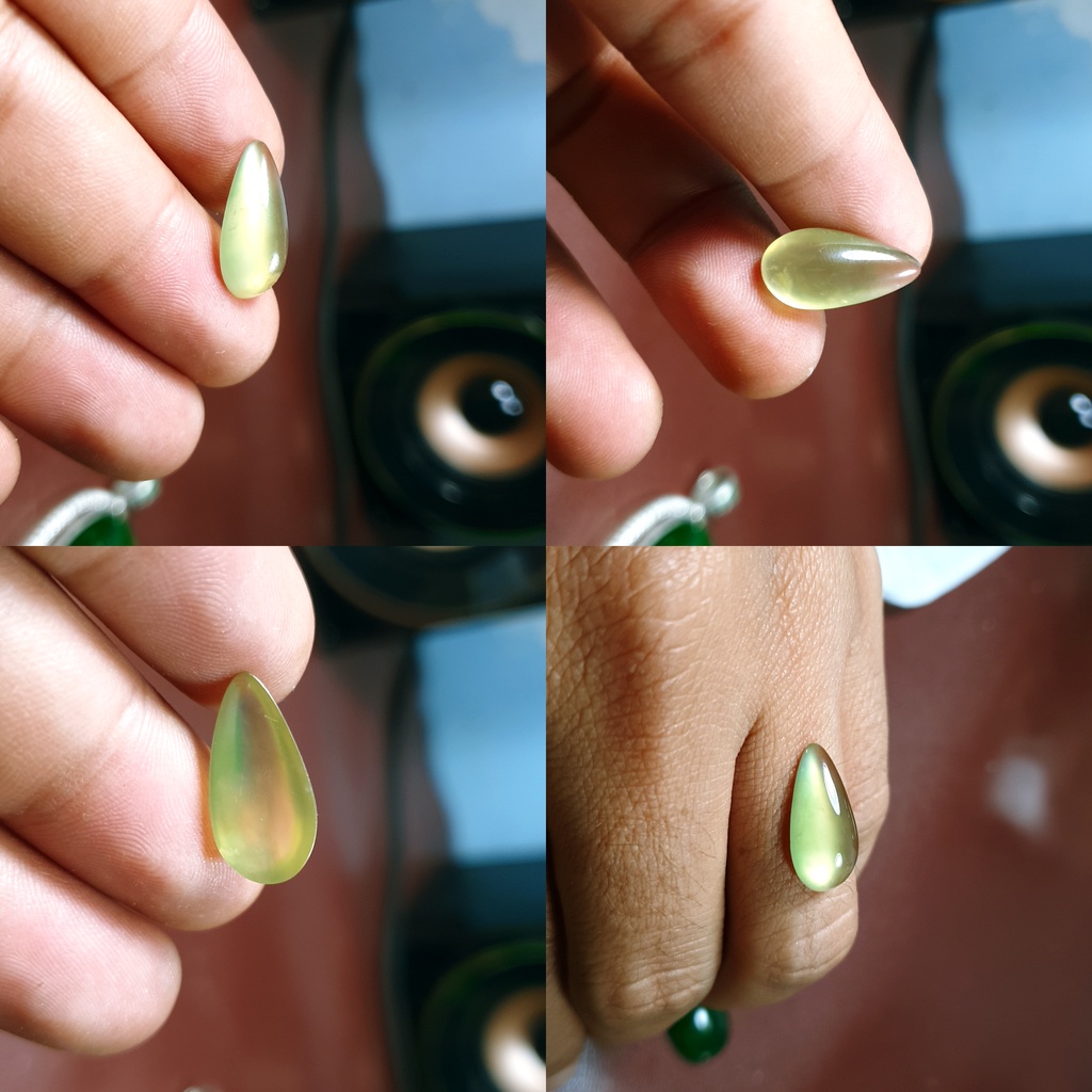 BATU CINCIN NEON POLOS BENING KERISTAL IDOCRASE BATU ACEH NO129