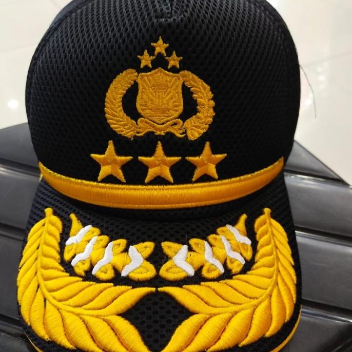 Topi Pati Bintang I dan II Hitam