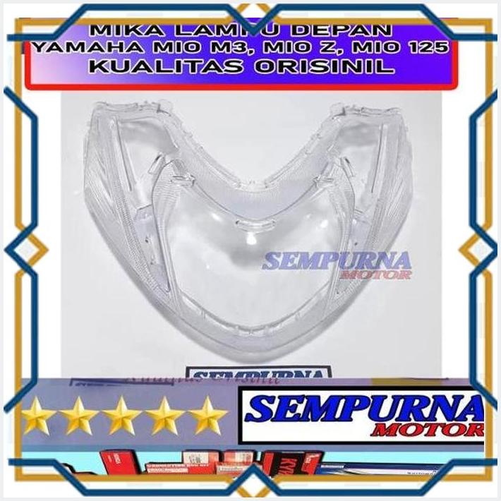 [HST] KUALITAS TERBAIK MIKA LAMPU DEPAN MIO M3 MIO 125 MIO Z KUALITAS ORI ORIGINAL TIDAK MUDAH BURAM