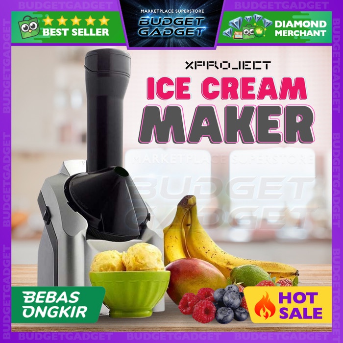 

✅Ready Xproject Mesin Pembuat Es Krim Ice Cream Maker Machine - Ic-01 Limited