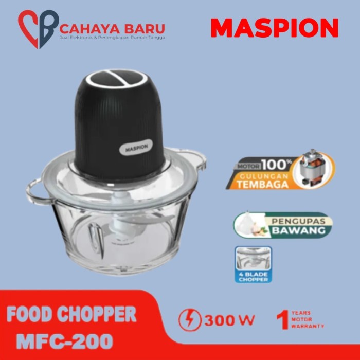 Maspion Food Chopper Mfc-200Gl
