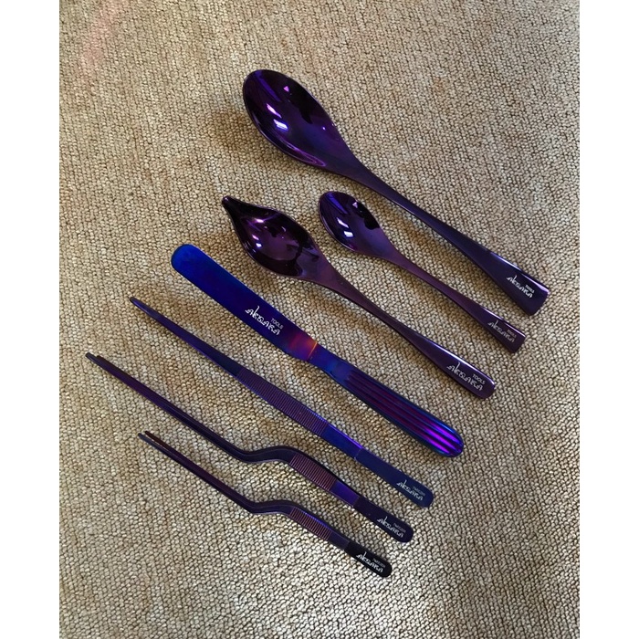 Aksara Plating Set Purple / 8 Item Tools / Plating Tools