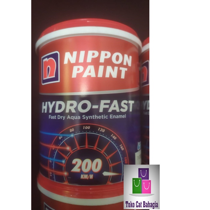 Cat Besi &amp; Kayu Nippon Hydro Fast 1Kg Putih Berpelarut Air