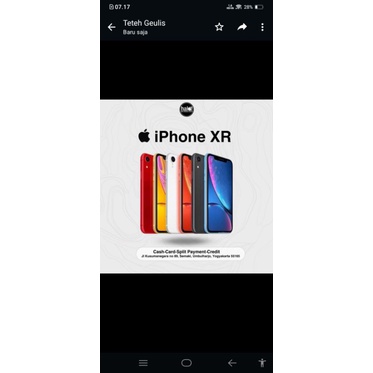 hp iphone xr second