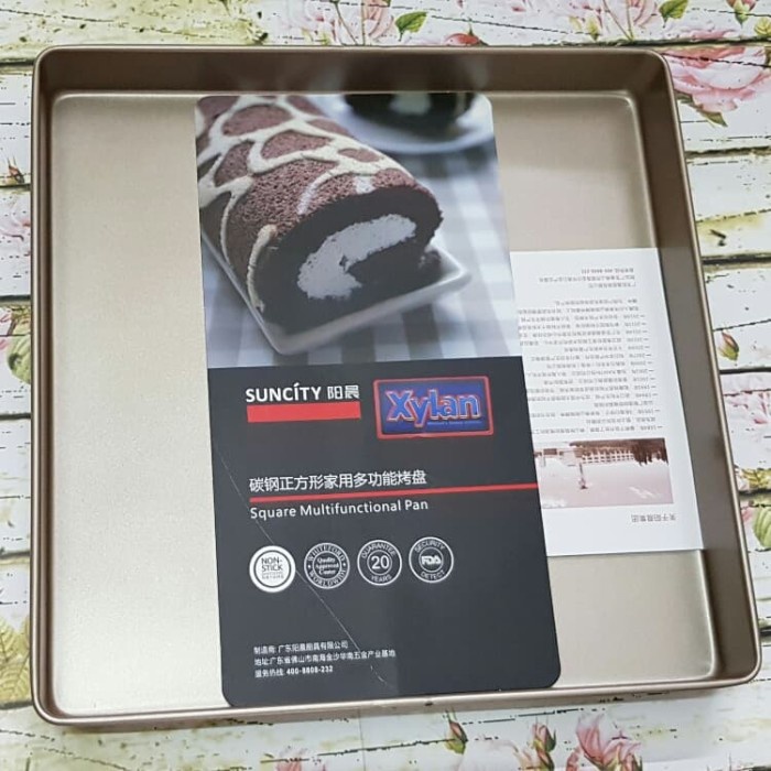 Square 28*28Cm Multi Baking Pan /Loyang Bolgul /Swiss Roll / Roll Cake